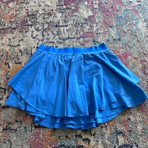 Lululemon Athletica Vibrant Blue Skater Skirt